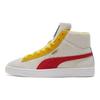 Puma Suede Mid 21 White Red Lemon Unisex Sneakers High-Risk-Red Super-Lemon 380205-09