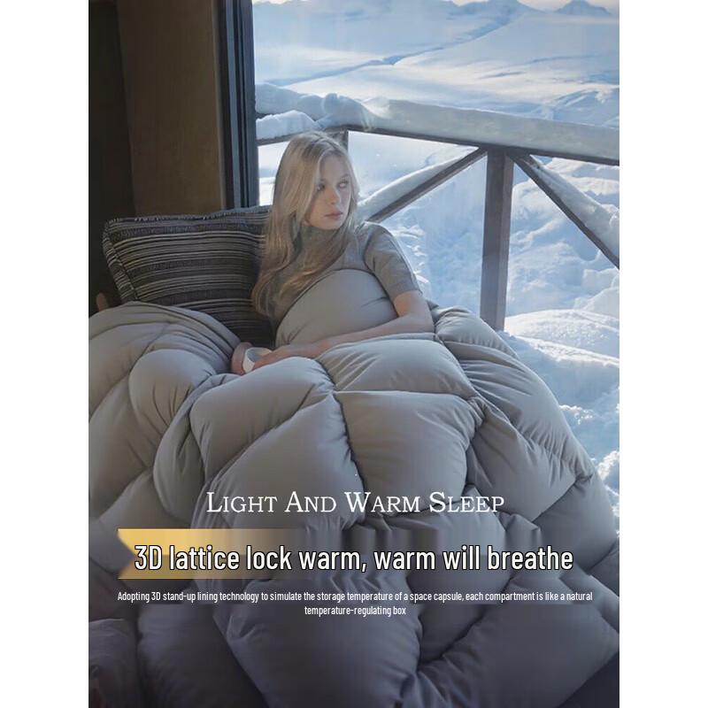 Muji 100% White Goose Down Winter Quilt