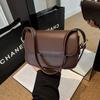 Advanced Texture Retro Small Saddle Bag Women 2026 New Popular All-Match Messenger Bag Fashi Underarm Bags Square Sling Bag