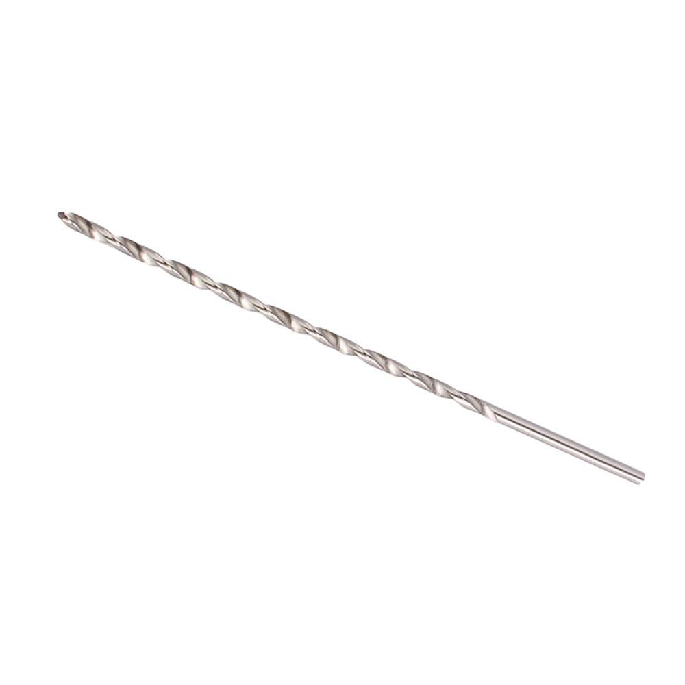 2pcs 4mm Diameter Extra Long Drill Bit HSS Spiral Drill Bit Durable Jobber Drill Bit Woodwork