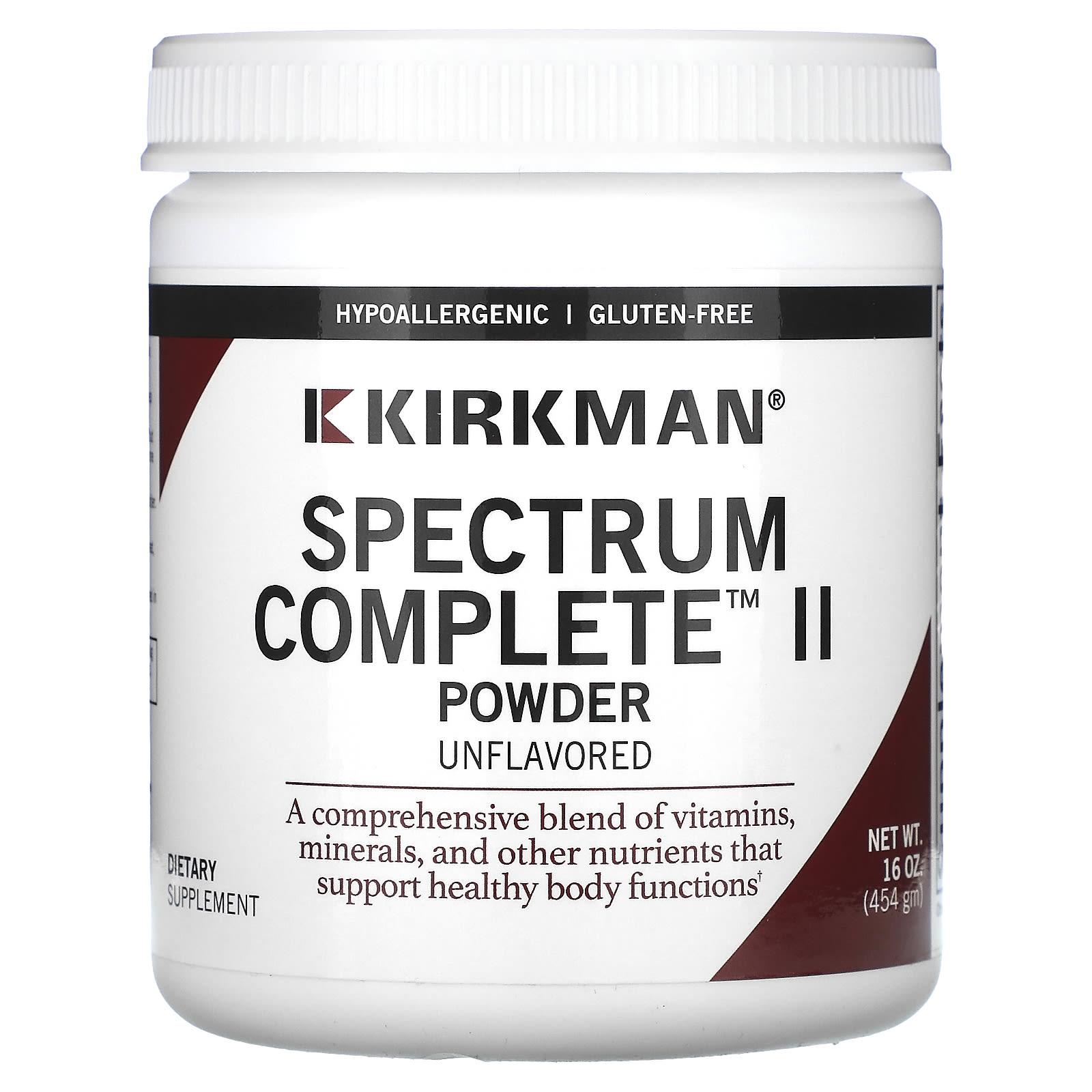 

Spectrum Complete Ii Powder, Unflavored, 454G(16Oz)