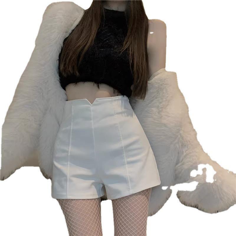 High Waist Sexy Plus Size Slimming Pole Dance Shorts - Women's Summer Hot Pants