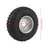 16X8-7 Tire with 3 Holes Rim 6PR Excellent Road Grip 7 Inches ATV UTV Tire Wheel for Go Kart Golf Cart Garden Lawn Mower
