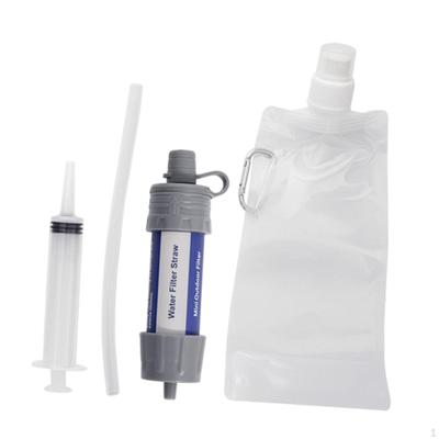Personal Water Filter Bag Purifying Device Purifier for Backpacking