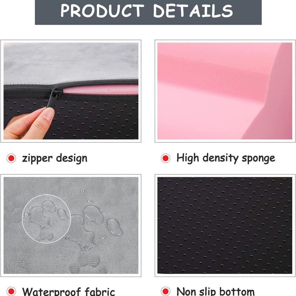 Small Dog Sponge Steps & Ramp for Sofa/Bed