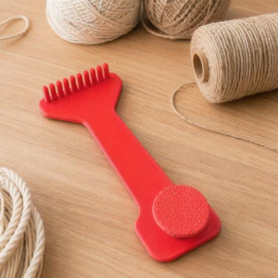 3D Printed Bracelet Jig, Hand Braiding Tool Bracelet Maker, Parachute Cord Bracelet Jig for Braiding Bracelets Wristbands Necklaces DIY Craft
