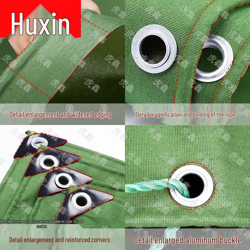 Hu Xin Heavy-Duty Waterproof Canvas Tarpaulin