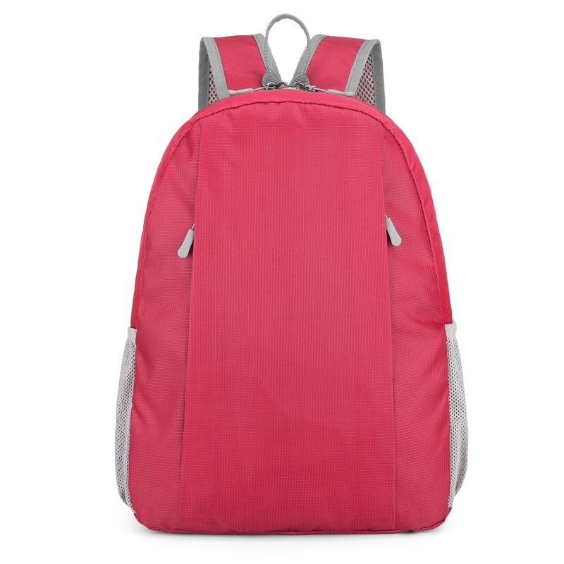 Outdoor Leichter Wanderrucksack Männer und Frauen mit der gleichen großen Kapazität Einfache und langlebige faltbare Campingrucksäcke