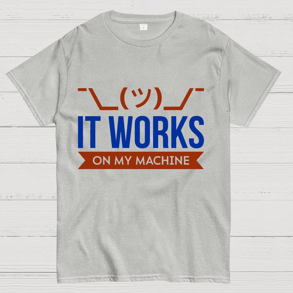 It Works On My Machine Cotton Summer Casual Cool Loose T-Shirt