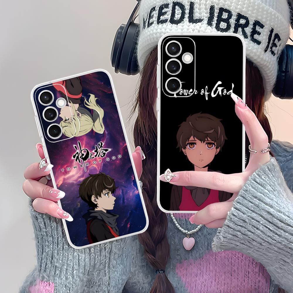 Anime Game Tower of God Phone Case for Samsung Galaxy S25 S24 S23 S22 S21Plus FE Ultra Clear Colorful Cover Smartphone Luxury