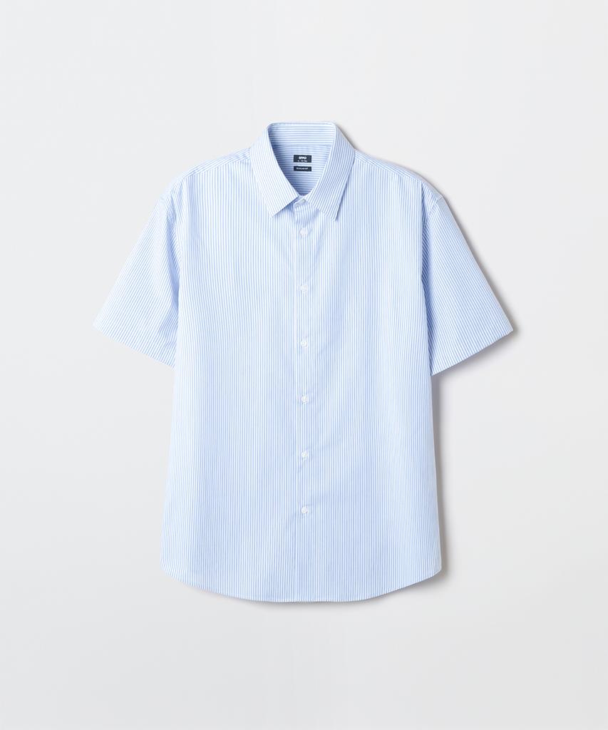 Seupao [Wrinkle-Free] Short Sleeve Dress Shirt_Spdrg24M01