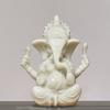 2 kolory statua boga słonia Anti-fade Atrakcyjna pomyślna rzeźba Ganesha w stylu vintage