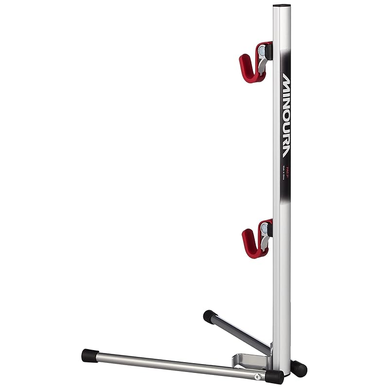 

MINOURA Bicycle Display Stand - Maintenance Stand DS-534-600L, Single-Bike Stand, Holds Chainstays and Seatstays, Foldable and Lightweight