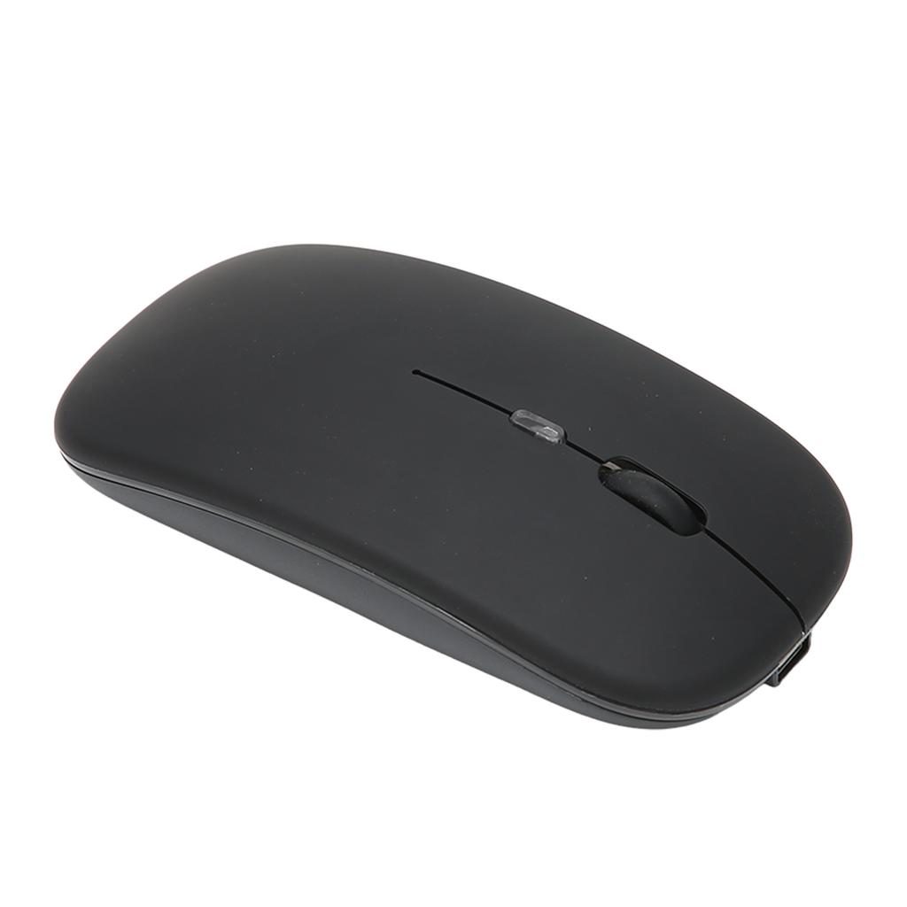 2.4G Wireless Mouse Ultrathin Chargeable Mute 1600DPI Color Backlight Game Mouse with 2.4G Receiver for Laptop Computer