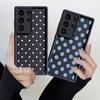 Case for Samsung Galaxy S26 Ultra S24Ultra S22 S23 FE S25 S25 Edge S20FE S21 S24 Plus Phone Cover Luxury Ins Polka Dots