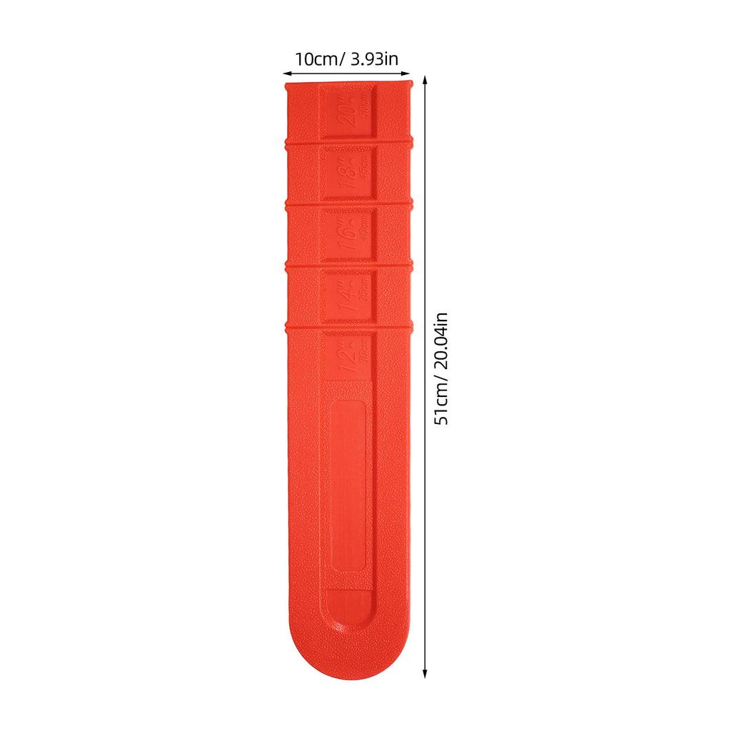 3Pcs Chainsaw Bar Scabbard Plastic Cover Wear Resistant Guide Plate Protective Chain Saw Sleeve Garden Equipment Replacement