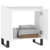 VidaXL Armoire de salle de bain blanc 58x33x60 cm bois d'ingénierie 831588