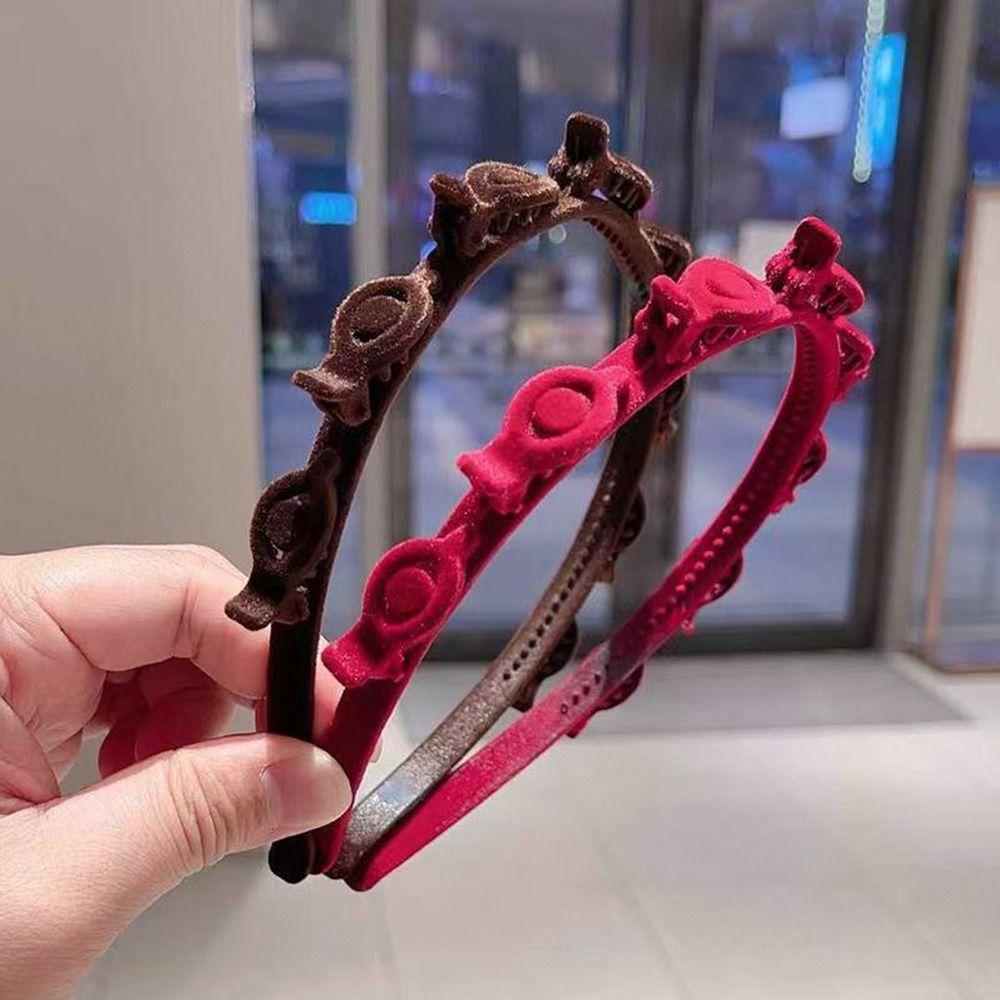 Multi-layer Braided Hair Tie Anti -Slip Hair Tie Clip Fashion Hair Accessories  for Women Girls