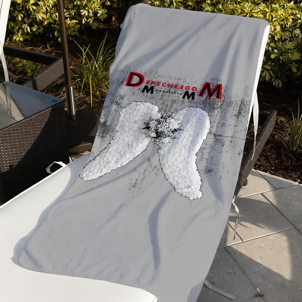 Rock Band D-Depeche M-Mode Violator Asciugamano Morbido Piscina Regalo Per Viaggio Palestra Doccia Campeggio Asciugatura Rapida Sportivo Grandi Asciugamani da Spiaggia