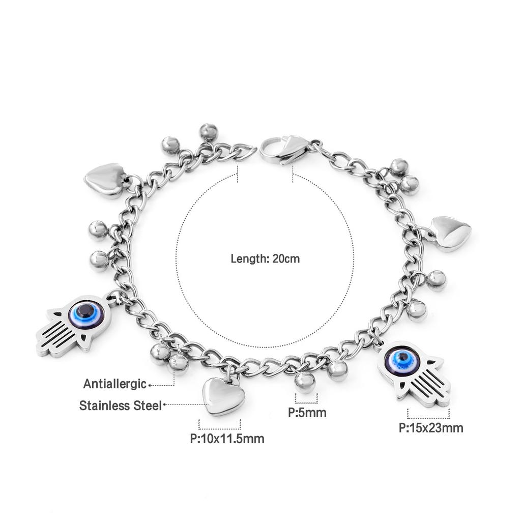 Eye of The Devil Electroplated Metal Jewelry