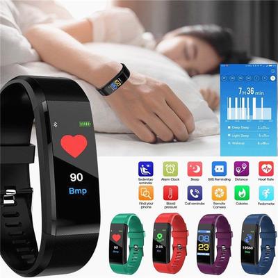 id115 plus color screen fitness tracker