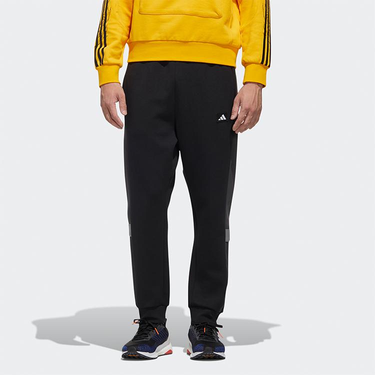 Adidas UB Pants Colorblock Logo Casual Jogger Sports Sweatpants Men Bottoms Black GM4399