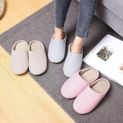 Zapatillas silenciosas de tela japonesa para primavera/otoño - Suela blanda antideslizante para suelos de madera