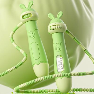 Jump Rope with Counter Length Adjustable Tangle-free Ergonomic Handle Skipping Rope Workout Fitness Equipment for Kids