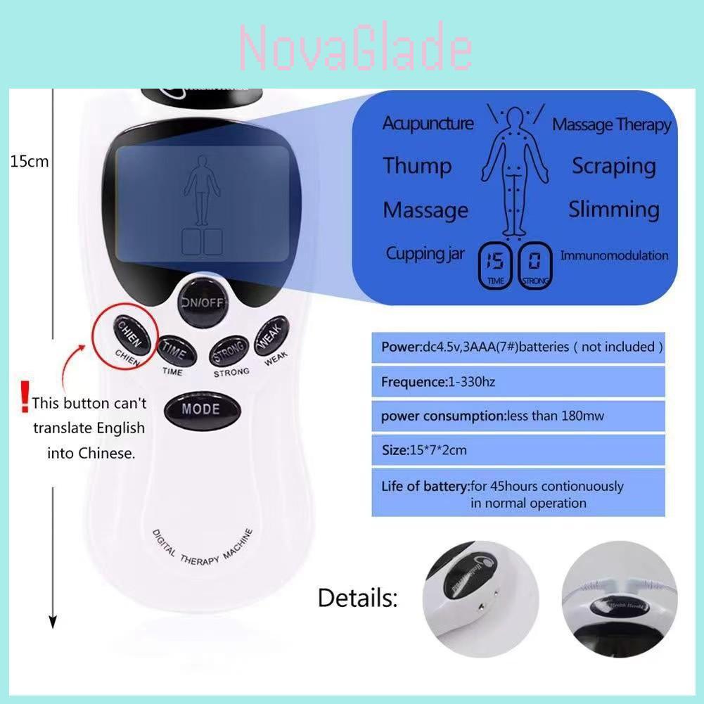 Portable Meridian Therapy Massager For Head Neck Back For Daily Use