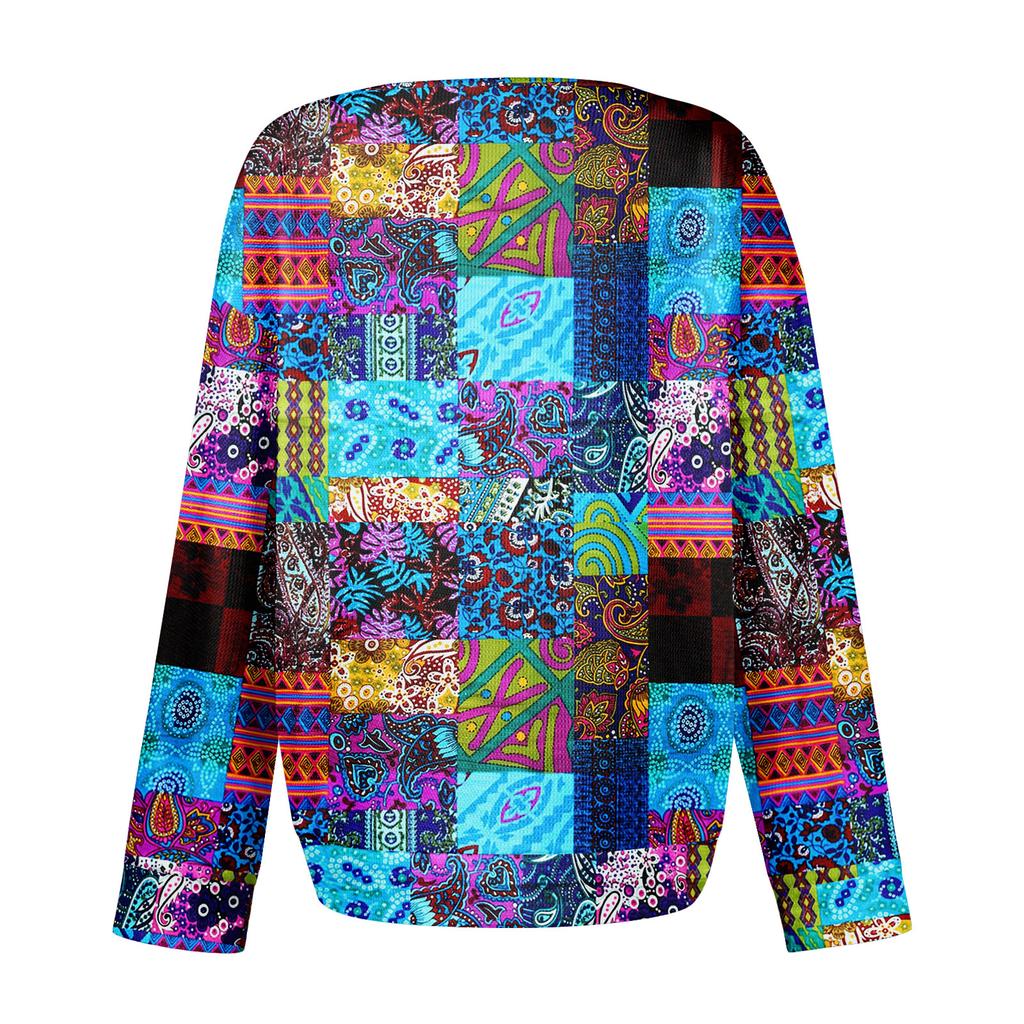 Women's Casual Shirts Long Sleeve Tops Button Up V Neck Loose Knit Fall Favorites For Women