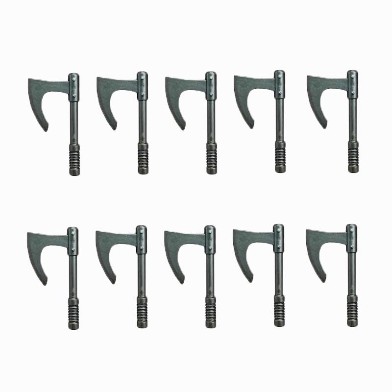 MOC Vojenské Středověké Stavební Bloky Voják Hrad Rytíři Figurky Dárky Zbraně Křížová výprava Helmy Koruna Kopí Mini Kostky QT012