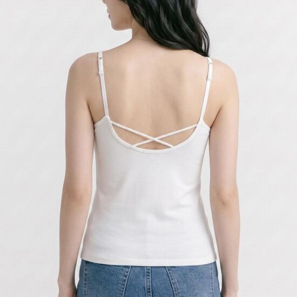 Navava Women S Bra Cap Integrated Thin Cool Strap Tank Top 2p Set Nu038