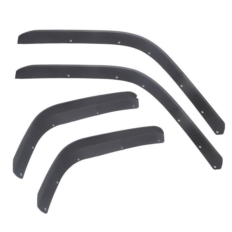 For Jeep Wrangler JL 2018-2024+ Original Fender Flare Widening Trim Mudflaps Wheel Eyebrow & Vent Outlet Cover Trim Kit