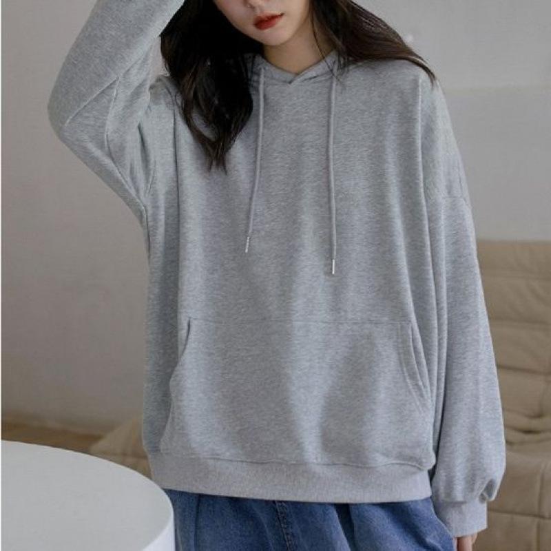Spring and Autumn New Korean Style Loose Hooded Sweatshirt Women's Hoodie Women's Long Sleeve Pullover Jacket Top Women's Autumn Clothes