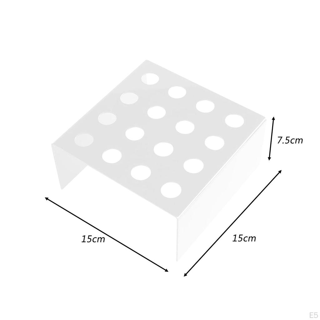 Support de cornet de crème glacée en acrylique, support de cuisson de cônes de Cupcake, support de gaufres pour la cuisine