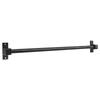 Kitchen Utensil Rail Hanger Metal Black Hooks Utensil Holder