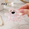 Shimmer Hair Gripper Halloween Claw, Cute Ghost Gripper, Firm Grip Clip with Medium Long for Hair, Comfortable Stylish Accessories Women Girls