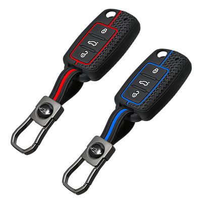 Silicone Car Key Case Protect Cover for Skoda Yeti Superb Rapid Octavia for SEAT Leon Ibiza for VW VOLKSWAGEN Golf Jetta POLO