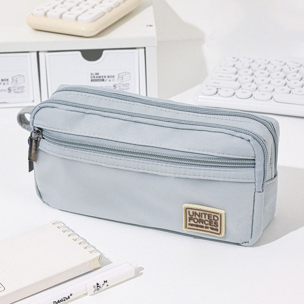Large Capacity Pen Bag Multifunctional Stationery Organizer Gift Pencil Case Students