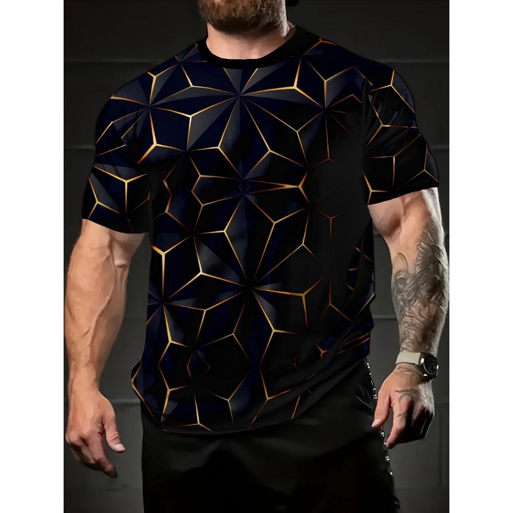 3D Printing of Men's Summer Short Sleeved T-shirt