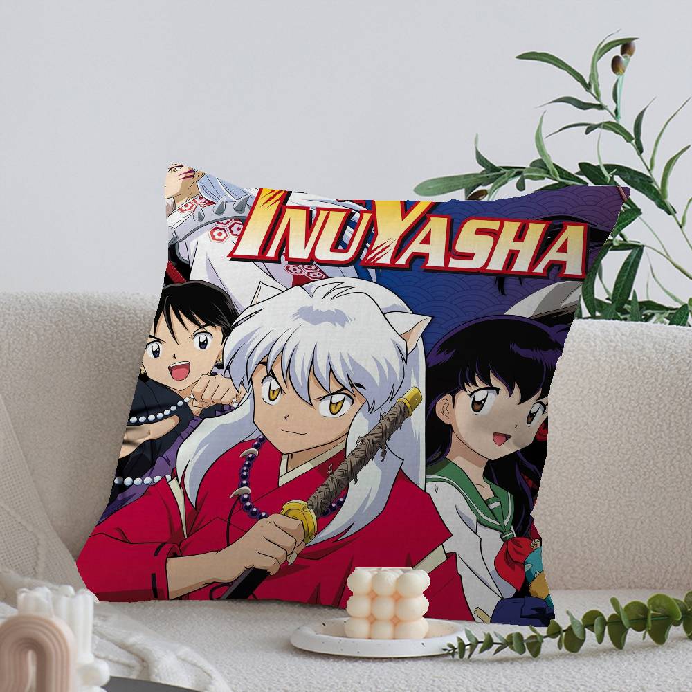 I-Inuyasha Anime Pillow Anime Pillow Sofa Bed Head Pillow Cover Cushion Cover 45x45 Cm Fashion