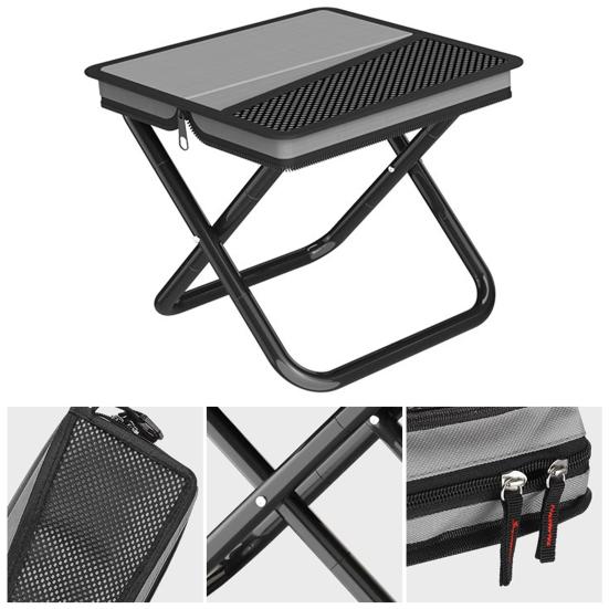 Mini skládací stolička s taškou na přenášení Přenosná Lehká Odolná Vodotěsná Venkovní Kempování Turistika Pláž Piknik Rybaření Skládací Židle Sedátko