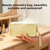 Candy Color Silicone Makeup Bag,Portable Lanyard Cosmetic Case Waterproof Zipper Toiletries Pouch,Mini Wallet Coin Purse