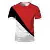 Haiti National Logo Men's Graphic T-Shirt Clothing 3D Printed T-Shirt Summer Casual Loose Oversized T-Shirt