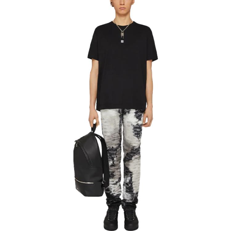 Givenchy SS22 T Shirt Men's Black BM71DK3Y6B-001
