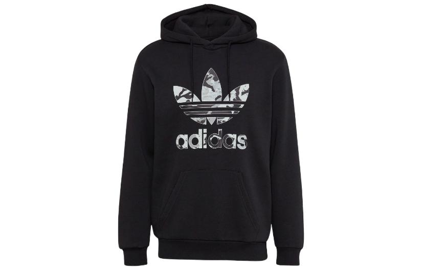 Adidas camo logo hoodie HK2803 S