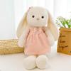 Adorable Princess Rabbit Plush Toy: White Rabbit Doll for Girls - Perfect Bedtime Companion & Birthday Gift