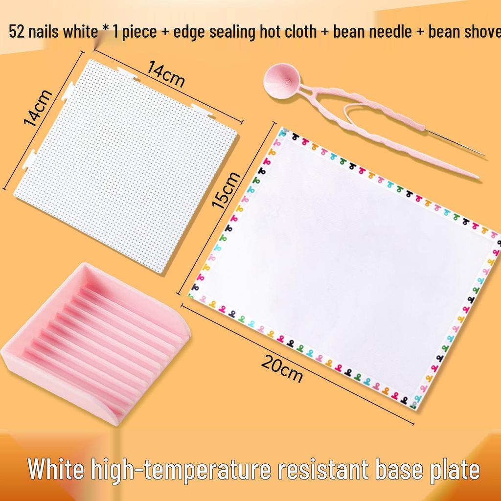 2.6mm Perler Bead Board, High-Temperature Resistant, 52x52 Peg Anti-Scald DIY Craft Tool