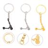 [Baluue] 1 Set Scooter Keychain Motorcycle Keychain Kick Scooter Key Ring Hanging Keychain Car