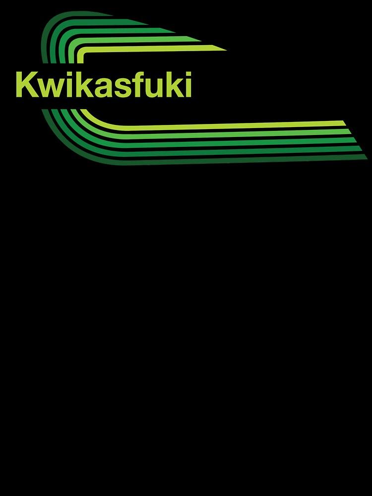 Cross Road Kwikasfuki - Seventies Green Oversized Unisex T-Shirt